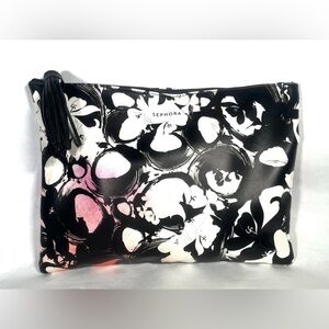 Sephora branded makeup pouch or laptop case